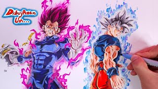 DRAWING VEGETA Ultra Ego and GOKU Ultra Instinct FAN ART Saga Granola || Draw me a... by DibujAme Un... 126,419 views 1 year ago 12 minutes, 22 seconds