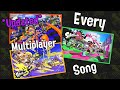 Every splatoon 1 2  3 multiplayer battle song