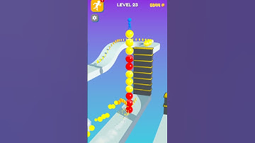 Stack Rider Level-23 | All level Gameplay #Short #Coriander Gaming