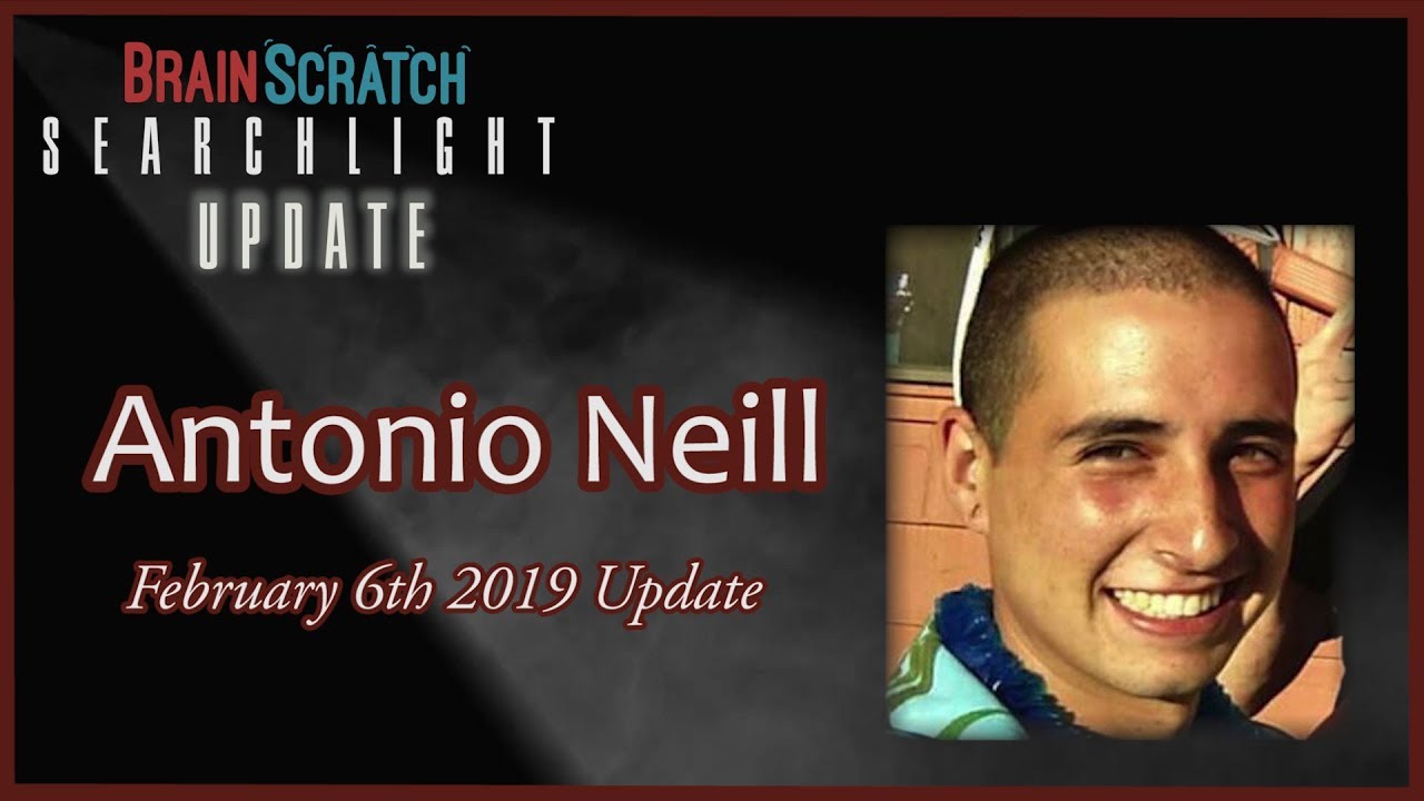 Antonio Neill 2/6/2019 Update on Brainscratch Searchlight