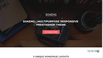 Shaeng - Multipurpose Responsive Prestashop Theme         Sampson Her