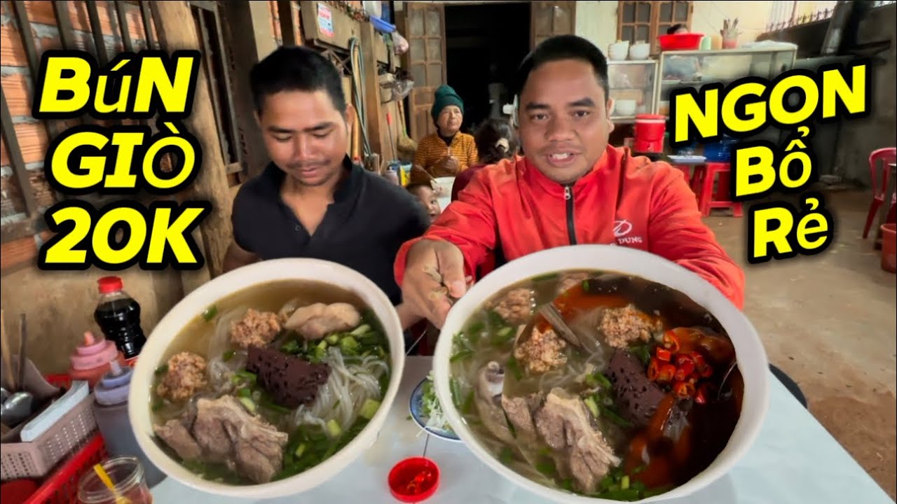 TÔ BÚN GIÒ 20K CHẤT LƯỢNG NGON,BỔ,RẺ,ĂN MỘT LẦN NHỚ CẢ ĐỜI