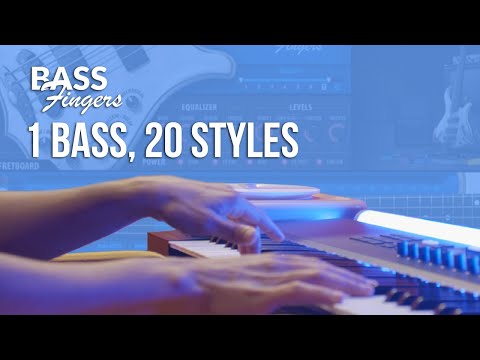 1 Bass, 20 Styles: Waves Bass Fingers Virtual Instrument