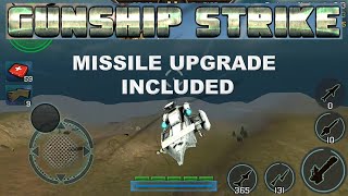 Gunship Strike 3D game missile upgrade included screenshot 2