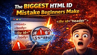 The BIGGEST HTML ID Mistake Beginners Make | HTML Tutorial #18
