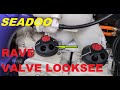 Sea-Doo RAVE valve mod - So you can see them