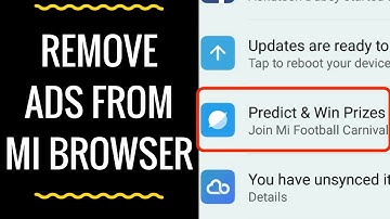 Remove Mi Browser