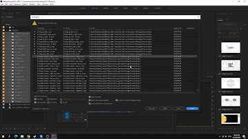 Linking Missing File on Transitions.