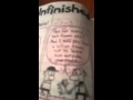 Unfinished comics from a wimpy kid book