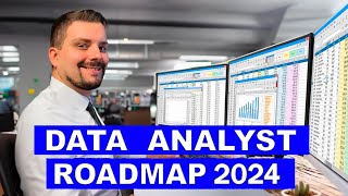 Data Analyst ROADMAP 2024: How to Become a Data Analyst and Get a Job