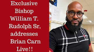 Prophet BRIAN CARN job shames Bishop WILLIAM T. RUDOLPH SR, during Sunday Service!  #DayStar  #CBN