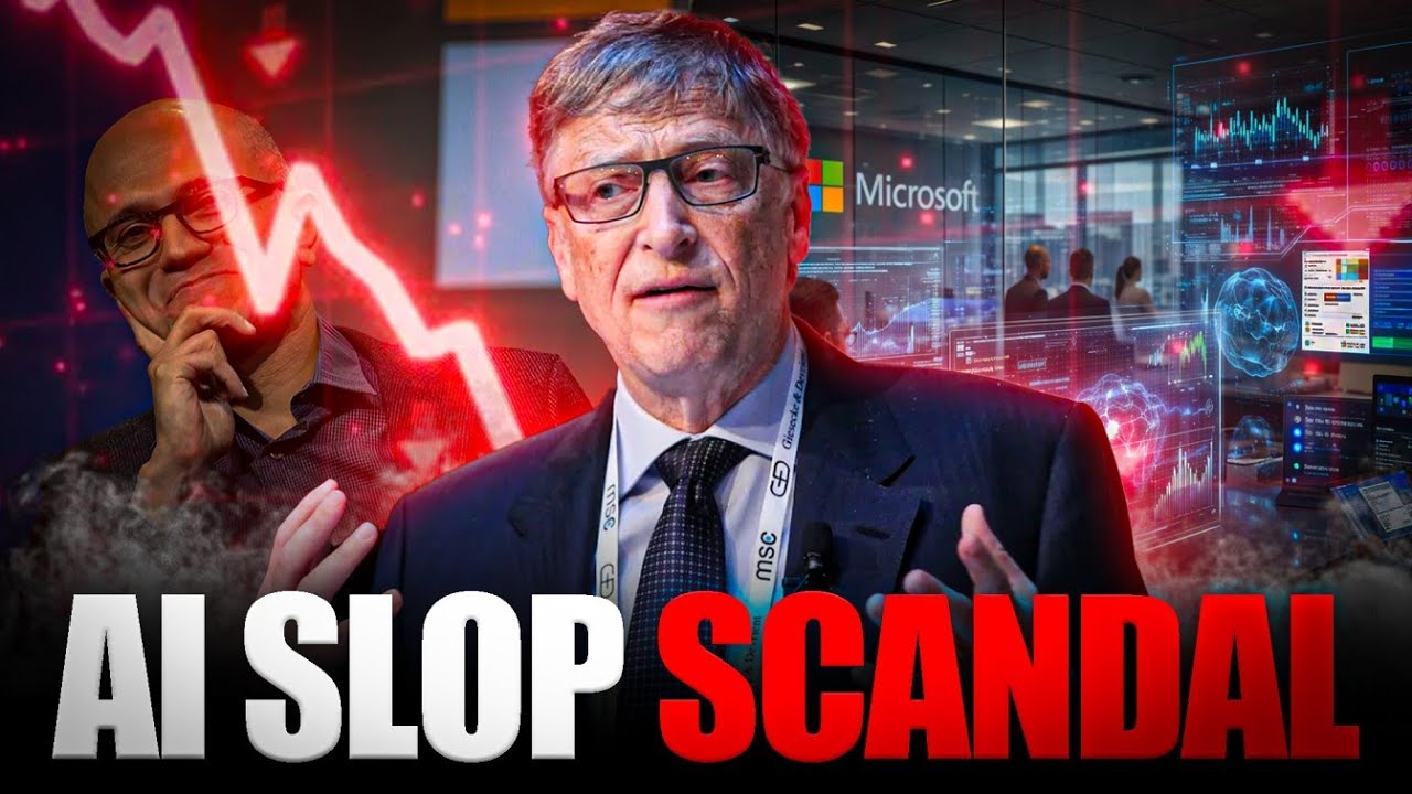 Bill Gates STUNNED as Microsoft CEO Gets MOCKED for Defending AI “Slop”!