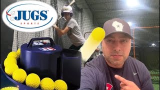 @JUGSsports #SoftTossMachine Review Softball soft toss machine screenshot 4
