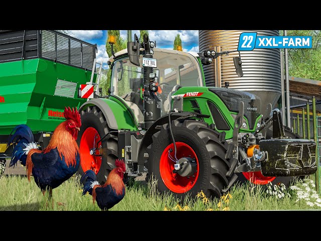 LS22 XXL Farm #31: Traktor im MAISSILO abschleppen