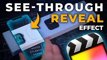 How to Create a See-Through Reveal Effect in Final Cut Pro