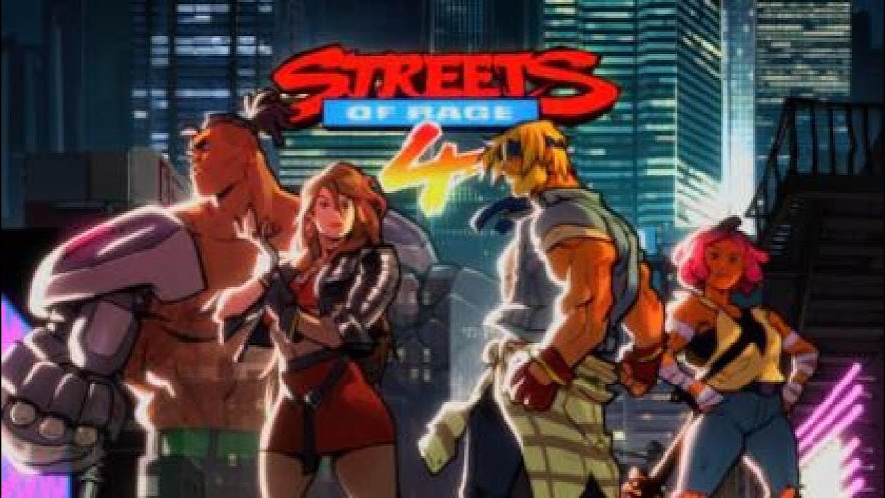 Streets of Rage 4: Old Pier Playthrough