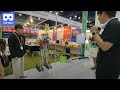 3D VR Robot that imitates human movements in Robot Tech Show