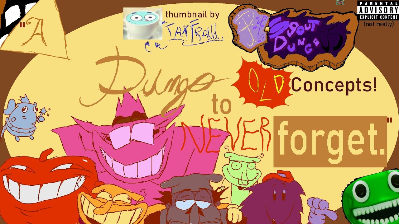 Sgout Dungo's Scrapped Content (oh and there's blurry NEW gameplay in the background)