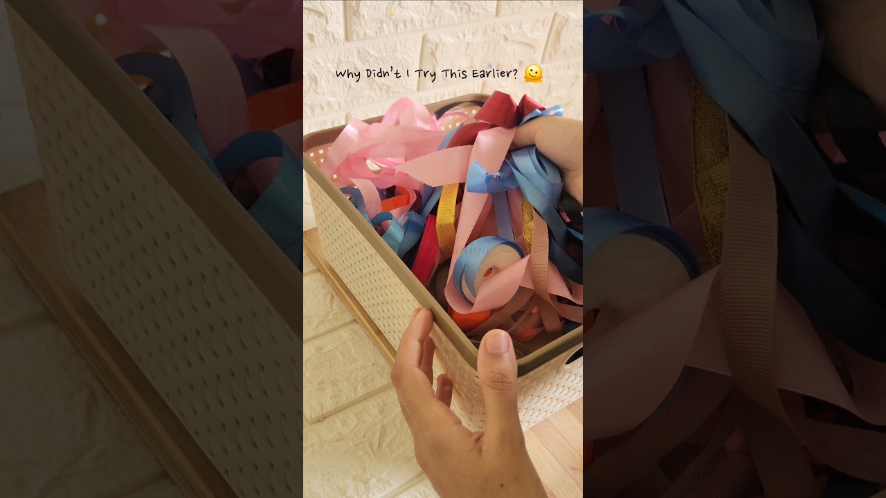 Wait Until You See How I Fixed This Ribbon Mess 🎀✨