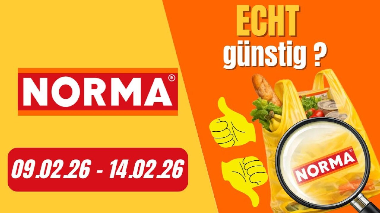 NORMA Prospekt 09.02.–14.02.2026! | 🛒 Diese Woche wirklich sparen!