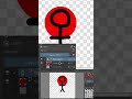 Clipping a Transparent Graphic to a Shape in Krita