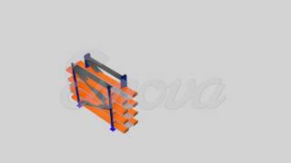 Estanterías Rack Dinámicas para Cajas by Esnova - Fabricante de estanterías metálicas 5,466 views 8 years ago 1 minute, 16 seconds