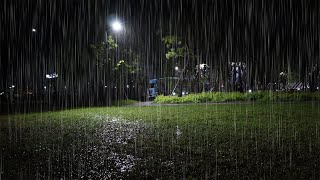 The sound of rain at night that will help you sleep deeply. Insomnia and relaxation Rain sound ASMR