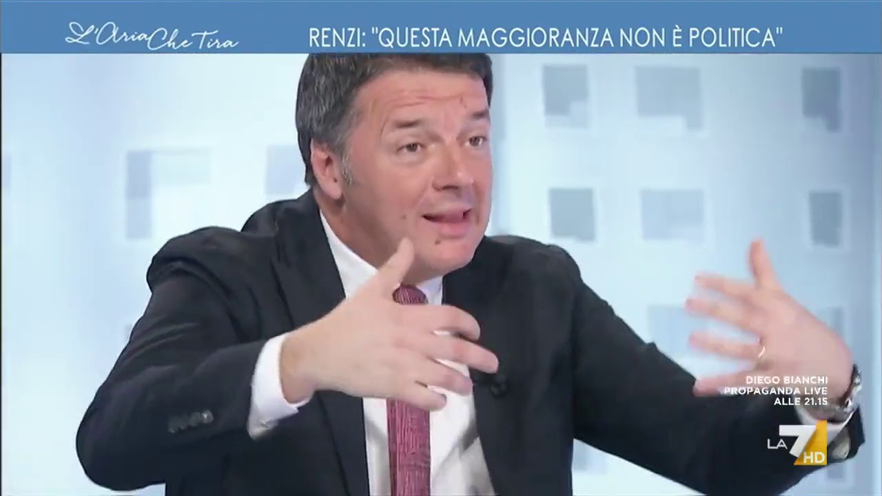 Governo Draghi, Matteo Renzi: 