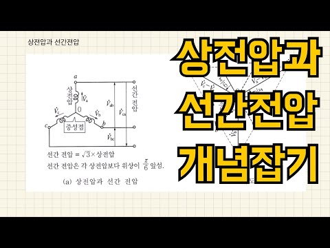 상전압과 선간전압 개념잡기