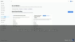 Build Your Ideal Customer Profile | Nynch AI CRM