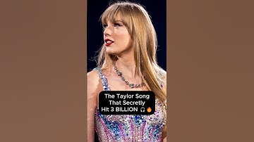 Taylor Swift’s Most-Streamed Song on Spotify Will Shock You! #taylorswift #shorts