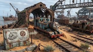 70 Years Buried in the Desert Full Restoration of Abandoned Thomas the Tank Engine