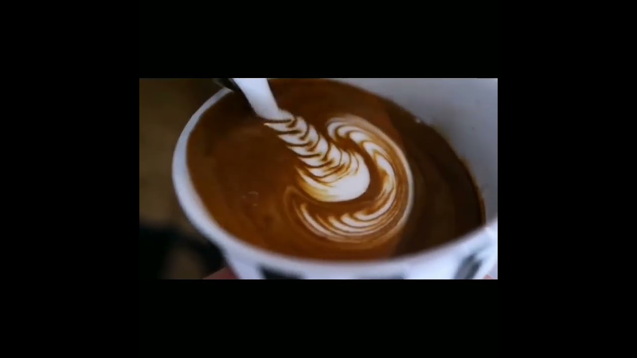 In world best cofee latte art 