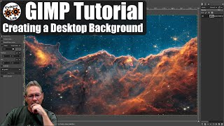 Scaling & Cropping an Image to use as a Desktop Background - GIMP Tutorial