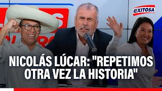 Nicolás Lúcar Sobre Posible Segunda Vuelta Con Keiko Y Sánchez Repetimos Otra Vez La Historia