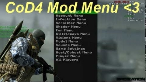 CoD 4: SimplyMods Menu v2 + map Kufah OMG [HD] ! dl (PC)