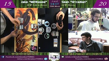 #sTvLIVE - Friday Night Magic #FNM Theros Block Constructed- Round 1 [02.05.14]