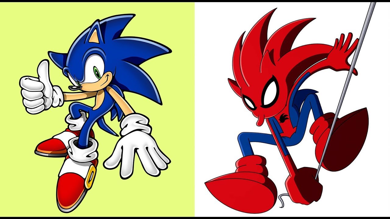 Sonic Characters As Superheroes