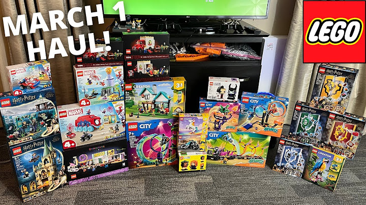Massive New LEGO Haul for March 1, 2023!