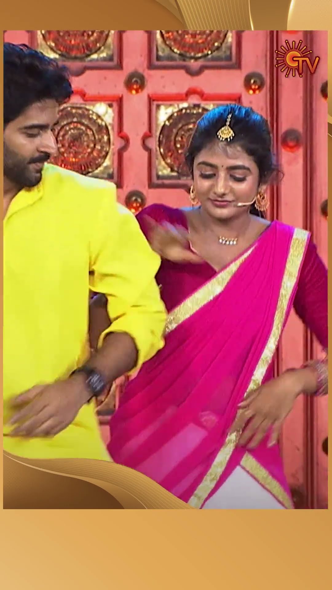 Chinna machan song performance Ft Aathirai and Prabhu | Pongal Thiruvizha | Sun TV #shorts