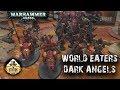 Репорт | Warhammer 40k | Open War | Dark Angels VS World Eaters | 1000 pts