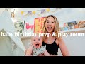 Baby Birthday Plans & Playroom | ad