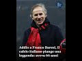 Se n'è andato Franco Baresi, storico capitano rossonero e simbolo assoluto del calcio italiano. Il d