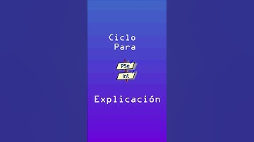 😦💻Aprende PSeInt desde cero Como usar el ciclo Para #shorts #pseint #programar #youtubeshorts