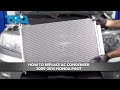 How to Replace AC Condenser 2009-2015 Honda Pilot