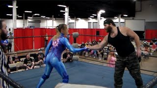Cosplay Pro Wrestling Zero Suit Samus Vs Snake