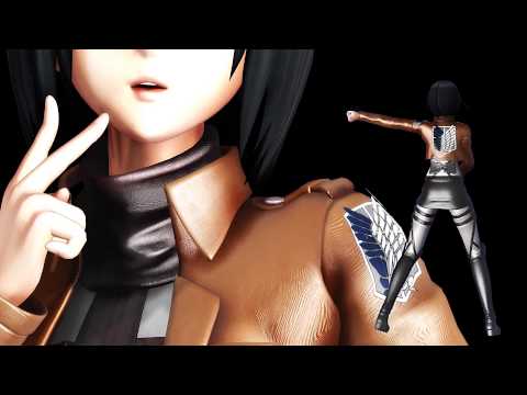 【MMD】ミカサ・アッカーマン「Masked bitcH」