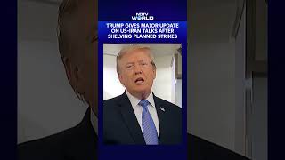 Trump Announces US-Iran Talks From Monday After Shelving Planned Strike | Big Diplomatic Shift