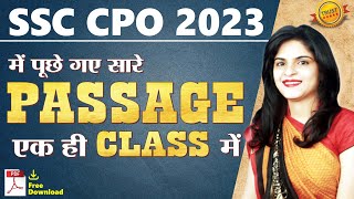 PASSAGE Asked in SSC CPO 2023 | PASSAGE For SSC CGL, CHSL, CPO Exams by Manisha Ma'am by NEON CLASSES 4,689 views 2 weeks ago 2 hours, 6 minutes