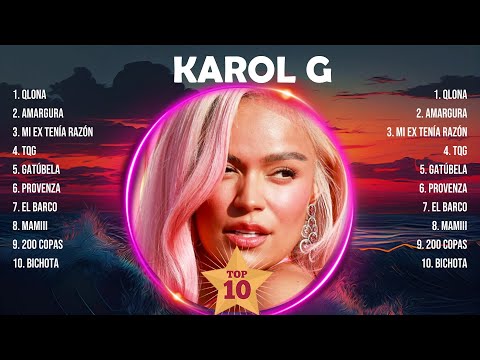 K A R O L G 2024 Mix ~ Top 10 Best Songs ~ Greatest Hits ~ Full Album